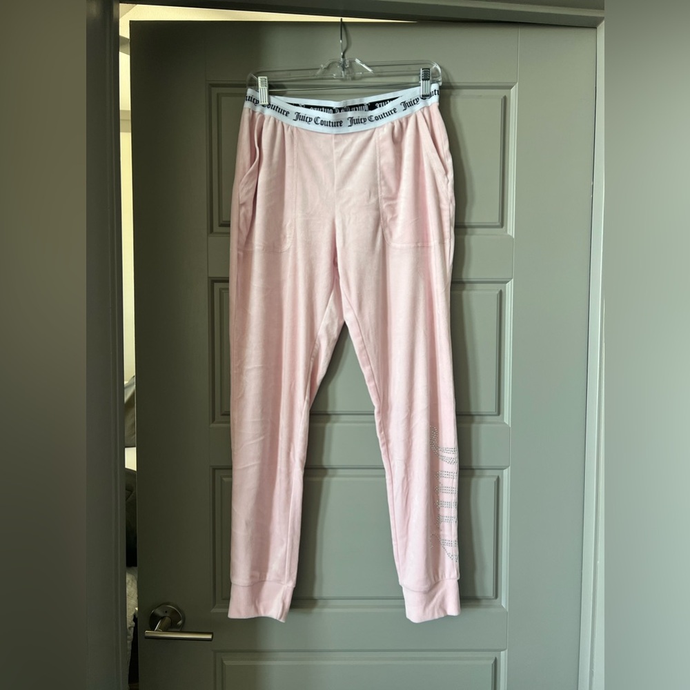 Baby pink Juicy Couture sweatpants/ pj pants 💗